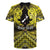 Personalised Aotearoa Matariki Rugby Jersey Yellow Fern Maori Poutama