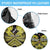 Personalised Aotearoa Matariki Spare Tire Cover Yellow Fern Maori Poutama