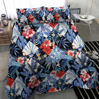 Hawaii Tropicana Blue Pattern Bedding Set - Polynesian Pride
