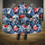 Hawaii Tropicana Blue Pattern Hooded Blanket - Polynesian Pride