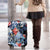 Hawaii Tropicana Blue Pattern Luggage Cover - Polynesian Pride