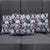 Hawaii Tropicana Blue Pattern Pillow Cover - Polynesian Pride