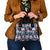 Hawaii Tropicana Blue Pattern Shoulder Handbag - Polynesian Pride