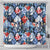Hawaii Tropicana Blue Pattern Shower Curtain - Polynesian Pride