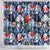 Hawaii Tropicana Blue Pattern Shower Curtain - Polynesian Pride