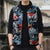 Hawaii Tropicana Blue Pattern Sleeveless Puffer Jacket - Polynesian Pride