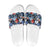 Hawaii Tropicana Blue Pattern Slide Sandals - Polynesian Pride