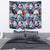 Hawaii Tropicana Blue Pattern Tapestry - Polynesian Pride