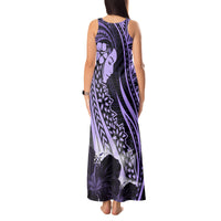 Polynesian Women Day 2024 Tank Maxi Dress Hibiscus Girl Tribal LT01 - Polynesian Pride