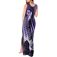 Polynesian Women Day 2024 Tank Maxi Dress Hibiscus Girl Tribal LT01 - Polynesian Pride
