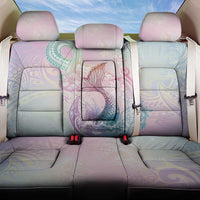 Hawaii Mermaid Sweet Pastel Back Car Seat Cover Polynesian Pattern Fish Hook
