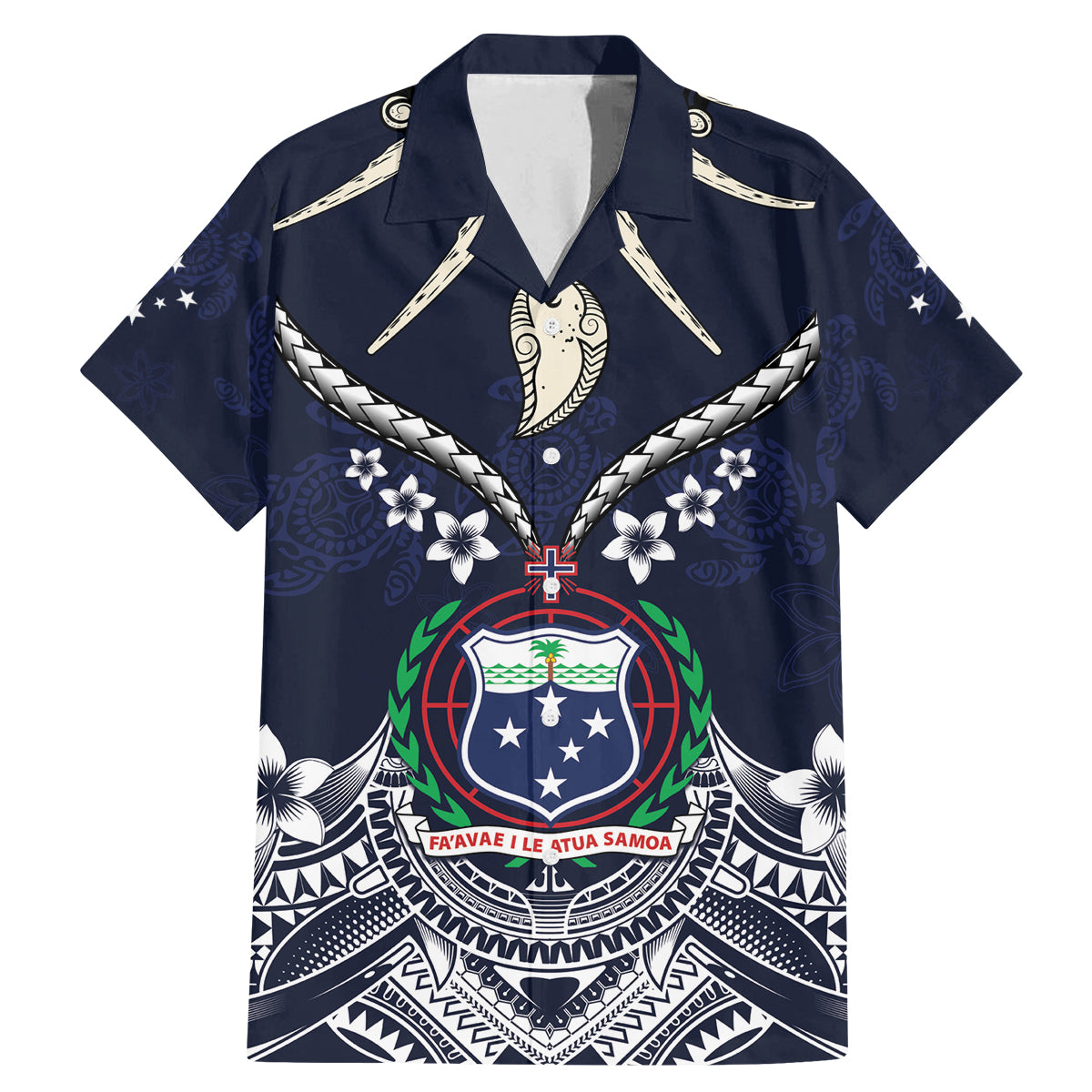 Samoa Independence Day Family Matching Mermaid Dress and Hawaiian Shirt Ula Nifo Mix Turtle