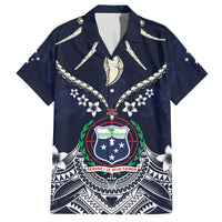 Samoa Independence Day Family Matching Off The Shoulder Long Sleeve Dress and Hawaiian Shirt Ula Nifo Mix Turtle