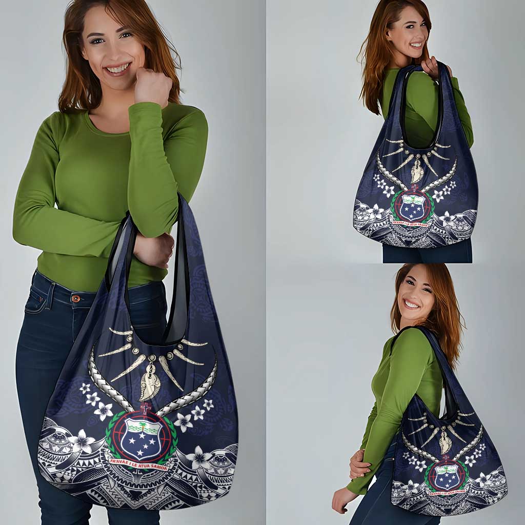 Samoa Independence Day Grocery Bag Ula Nifo Mix Turtle