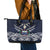 Samoa Independence Day Leather Tote Bag Ula Nifo Mix Turtle