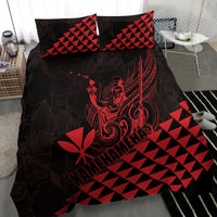 King Kamehameha Day Bedding Set Kakau Polynesian Pattern