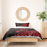 King Kamehameha Day Bedding Set Kakau Polynesian Pattern