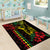 King Kamehameha Day Area Rug Hawaii Kakau Reggae