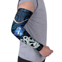 Personalized Maori Matariki Manaia Arm Sleeves Maori Kowhaiwhai Pattern Galaxy