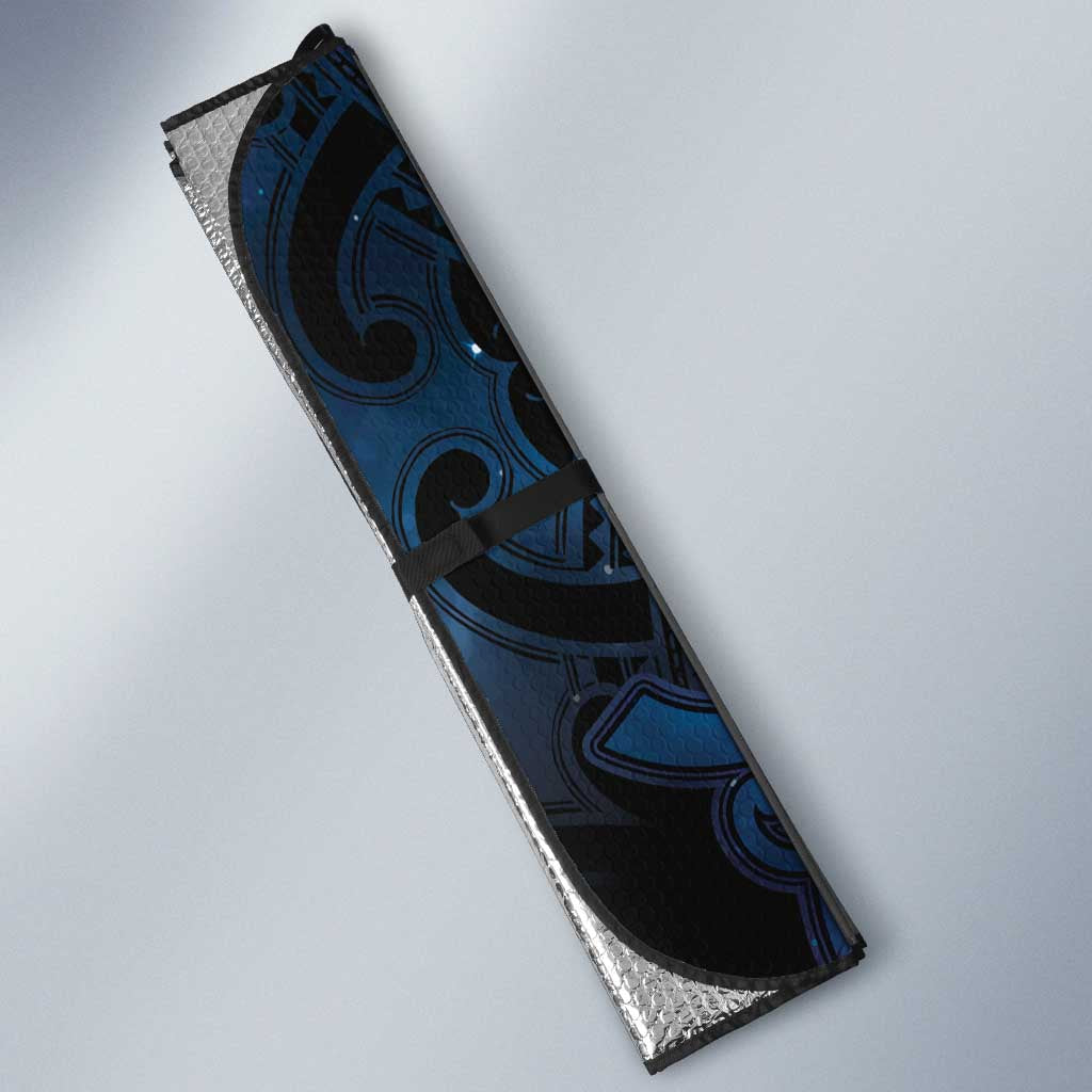 Maori Matariki Manaia Auto Sun Shade Maori Kowhaiwhai Pattern Galaxy