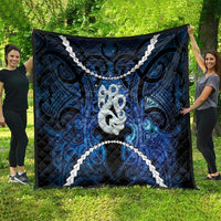 Maori Matariki Manaia Quilt Maori Kowhaiwhai Pattern Galaxy