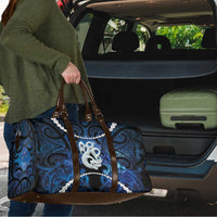 Maori Matariki Manaia Travel Bag Maori Kowhaiwhai Pattern Galaxy
