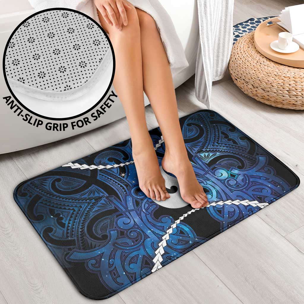 Maori Matariki Hei Matau Bathroom Set Maori Kowhaiwhai Pattern Galaxy