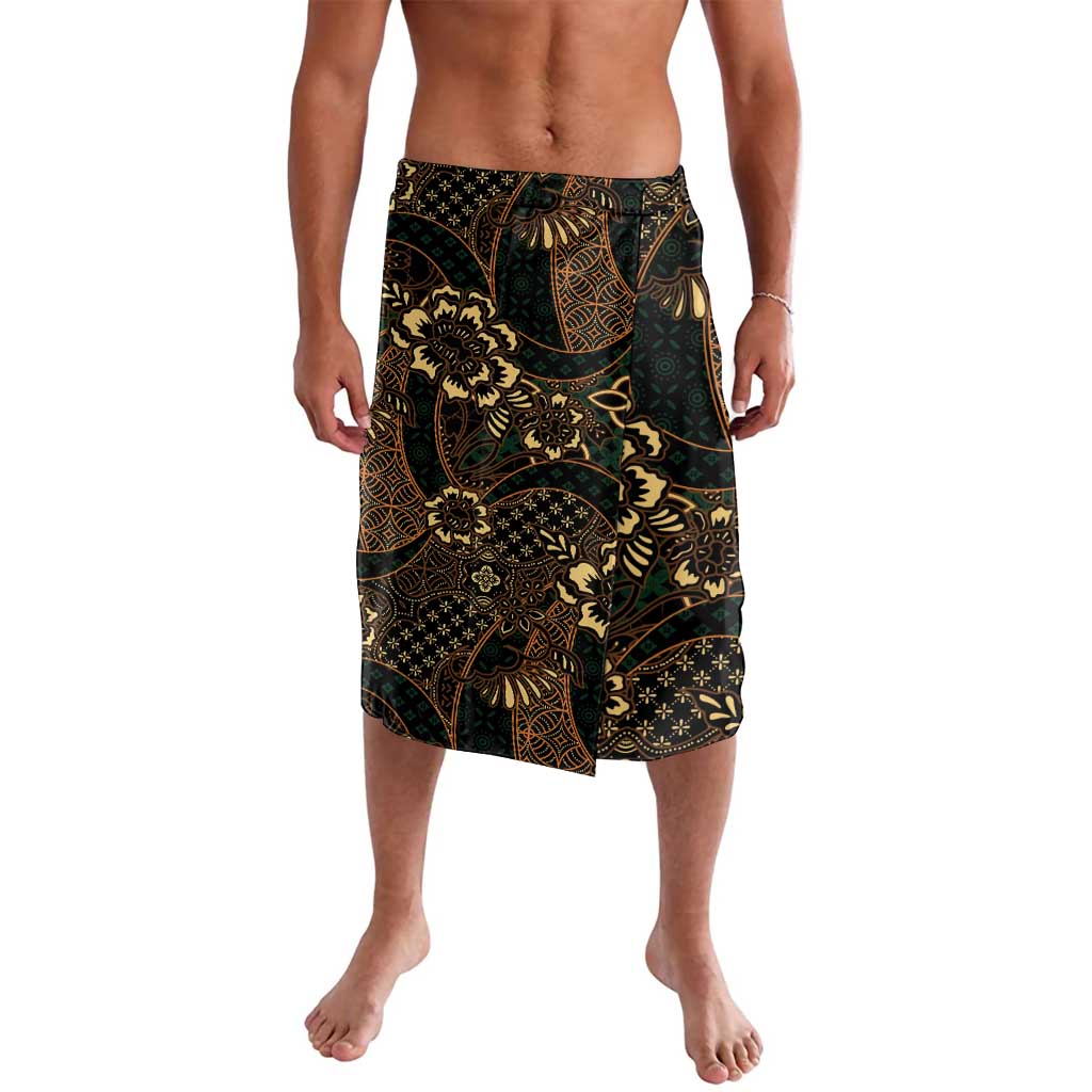 Indonesian Batik Pattern Vintage Brown Lavalava