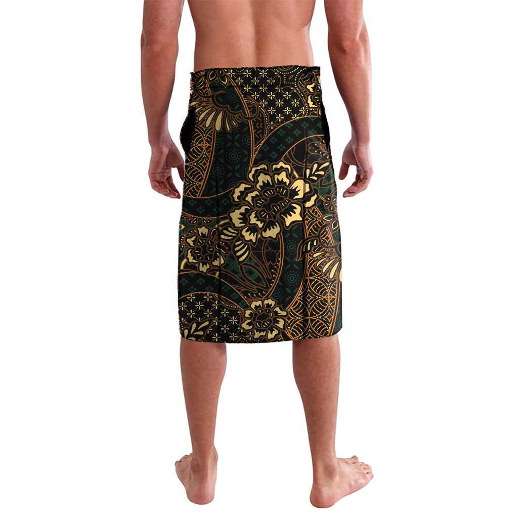 Indonesian Batik Pattern Vintage Brown Lavalava