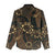 Indonesian Batik Pattern Vintage Brown Women Casual Shirt