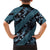 Indonesia Batik Pattern Hawaiian Shirt Blue Version