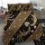 Indonesia Batik Pattern Bedding Set Gold Version