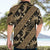 Indonesia Batik Pattern Hawaiian Shirt Gold Version