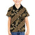 Indonesia Batik Pattern Hawaiian Shirt Gold Version