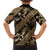 Indonesia Batik Pattern Hawaiian Shirt Gold Version