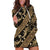 Indonesia Batik Pattern Hoodie Dress Gold Version