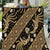 Indonesia Batik Pattern Quilt Gold Version