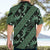 Indonesia Batik Pattern Hawaiian Shirt Green Version