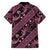 Indonesia Batik Pattern Hawaiian Shirt Pink Version