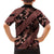 Indonesia Batik Pattern Hawaiian Shirt Red Version