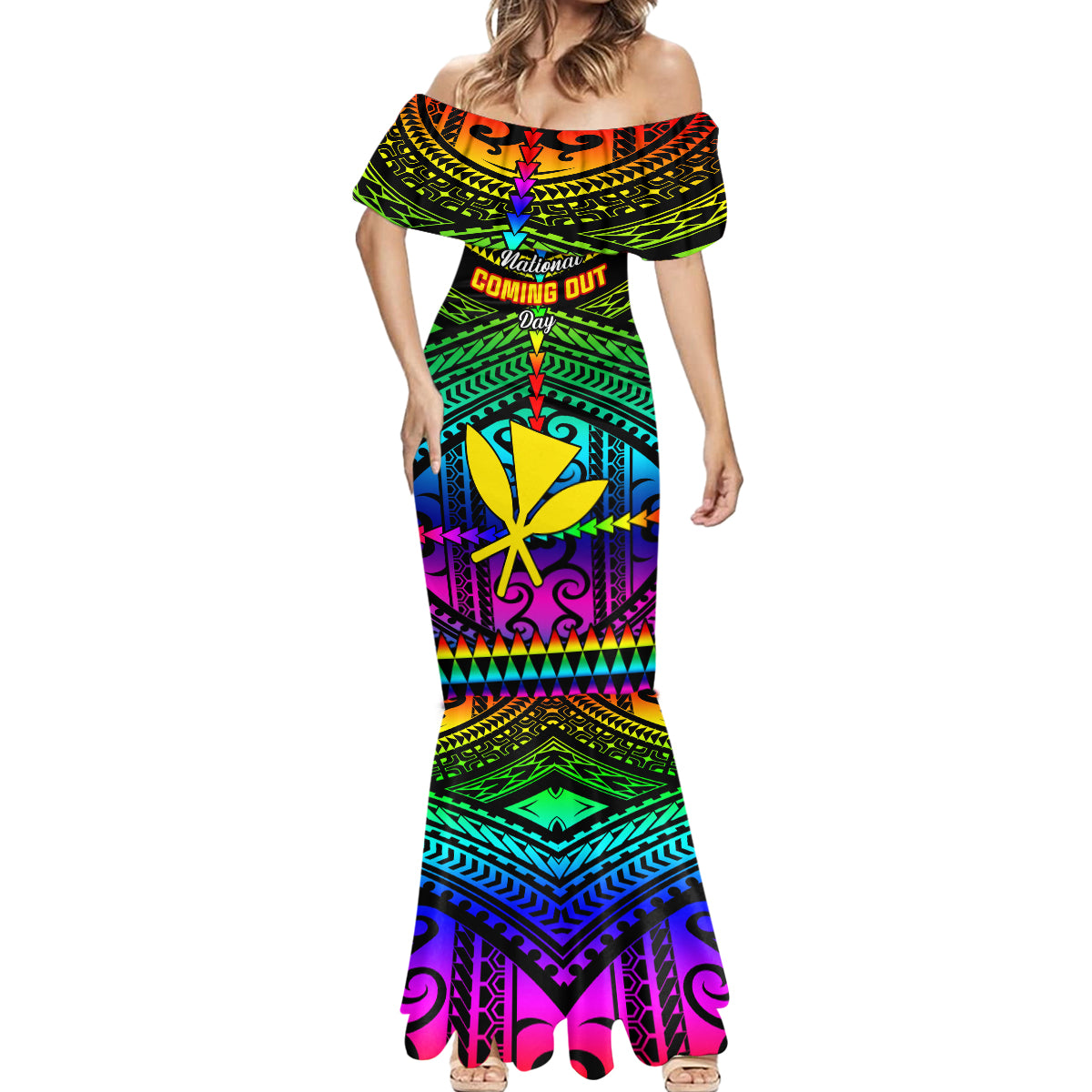 personalised-hawaii-mermaid-dress-kanaka-maoli-kakau-2023-national-coming-out-day