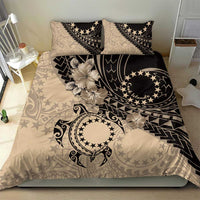 Cook Islands Turtle Bedding Set Stars and Hibiscus - Beige