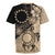 Cook Islands Turtle Rugby Jersey Stars and Hibiscus - Beige
