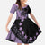 Cook Islands Turtle Family Matching Puletasi and Hawaiian Shirt Stars and Hibiscus - Purple