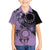 Cook Islands Turtle Family Matching Puletasi and Hawaiian Shirt Stars and Hibiscus - Purple