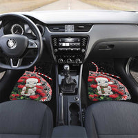 New Zealand Christmas Meri Kirihimete Car Mats Santa Hei Tiki Pohutukawa