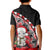 New Zealand Christmas Meri Kirihimete Kid Polo Shirt Santa Hei Tiki Pohutukawa