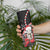 New Zealand Christmas Meri Kirihimete Skinny Tumbler Santa Hei Tiki Pohutukawa