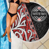 Aotearoa Toitu Te Tiriti Beach Blanket Honour The Treaty New Zealand