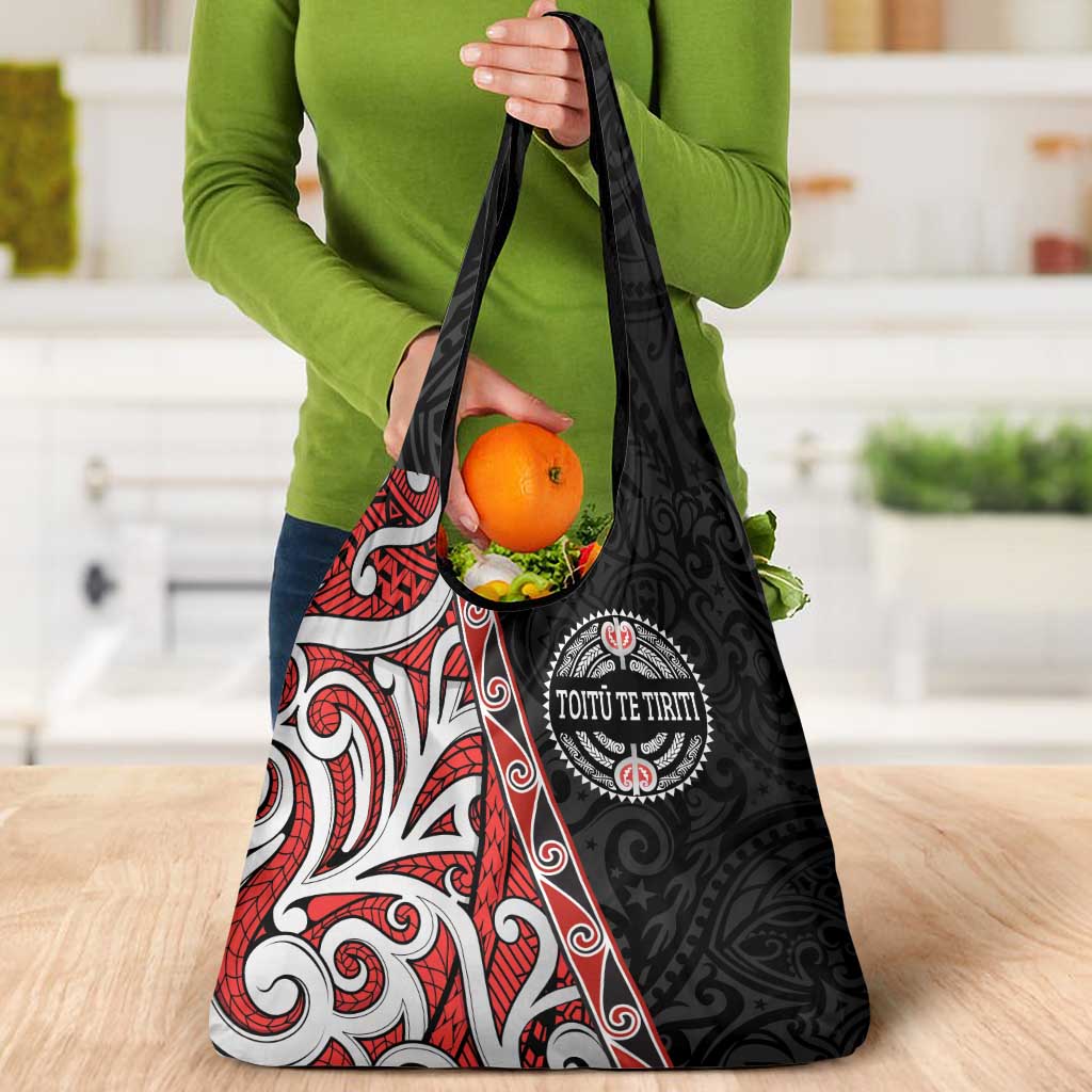 Aotearoa Toitu Te Tiriti Grocery Bag Honour The Treaty New Zealand
